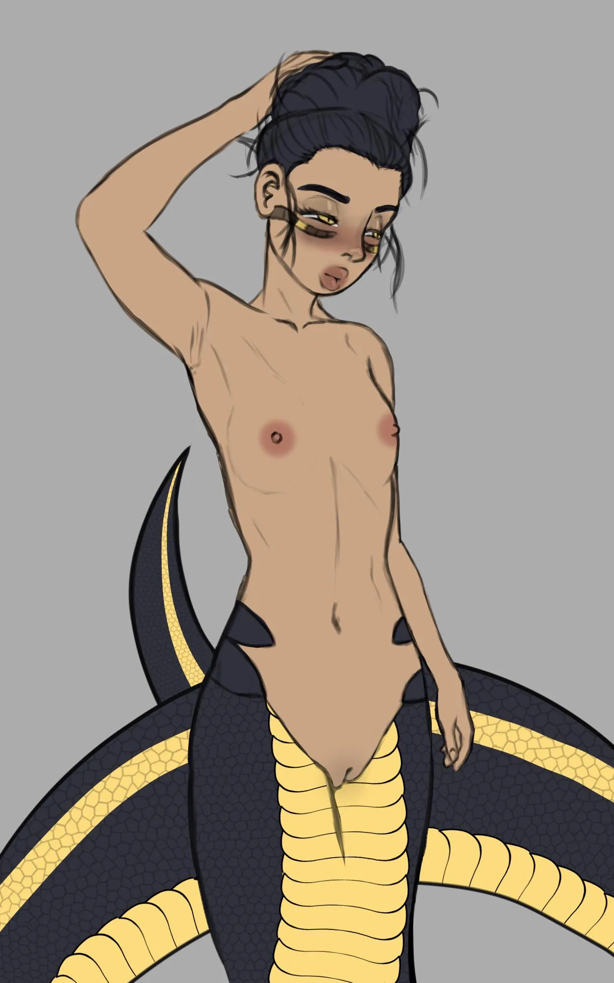 Gardi waking up (by me)