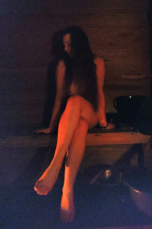 I wouldn't use clothes in sauna anyway ❣️