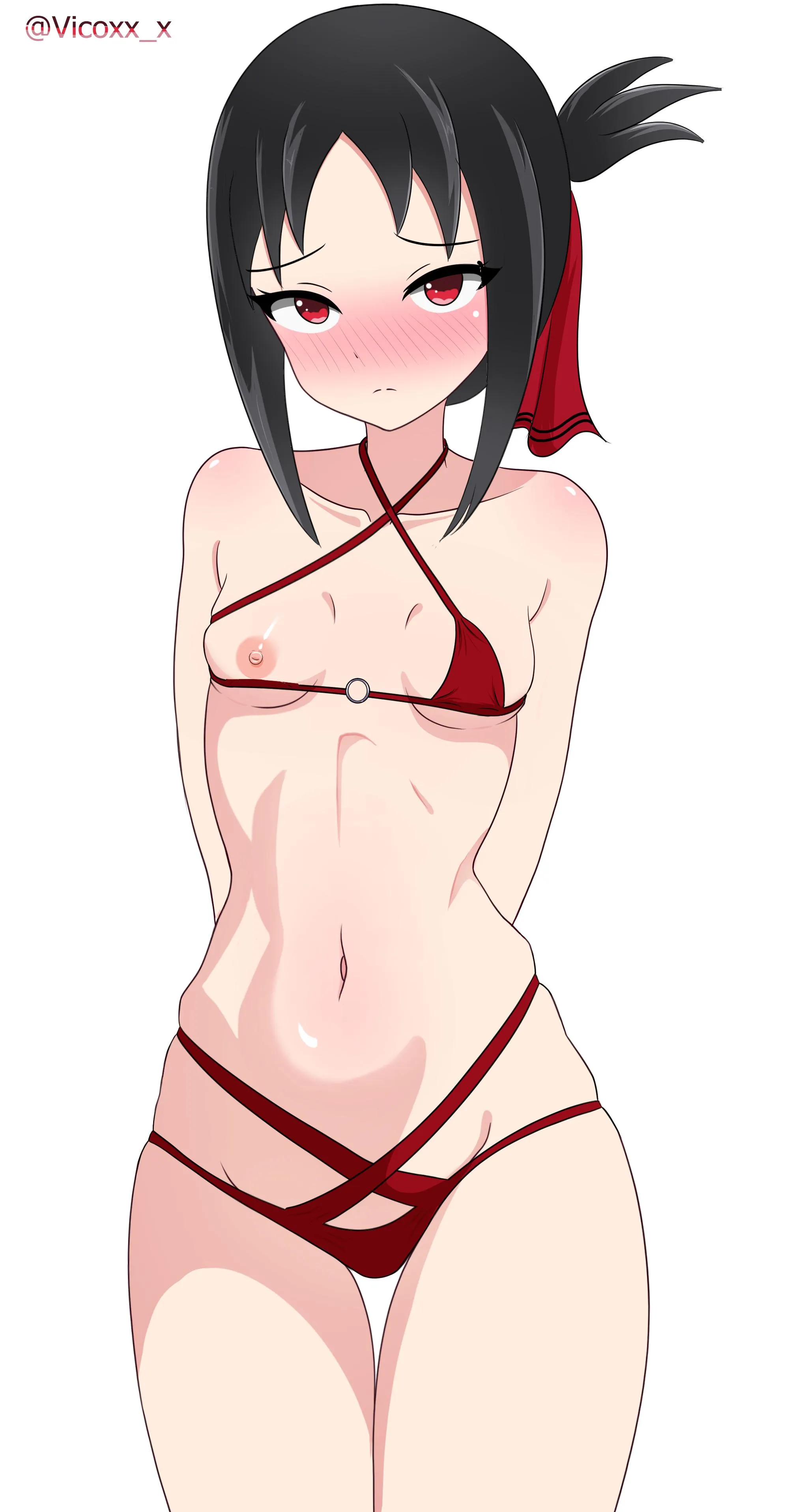 Kaguya Shinomiya by me: (@Vicoxx_x)