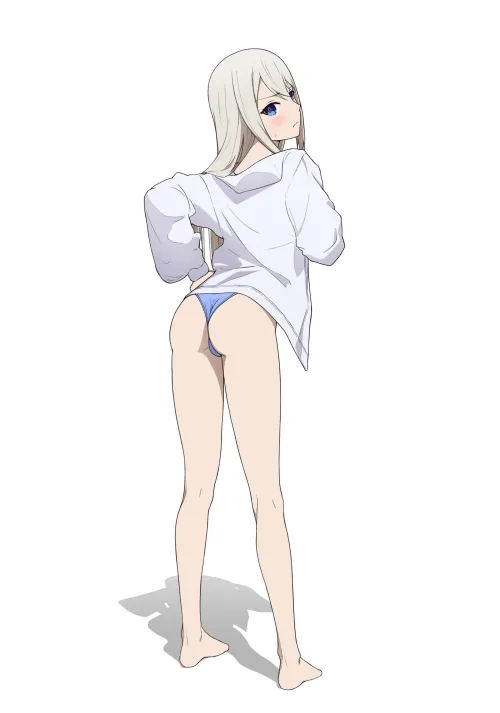 Kei Shirogane Showing Off Her Ass