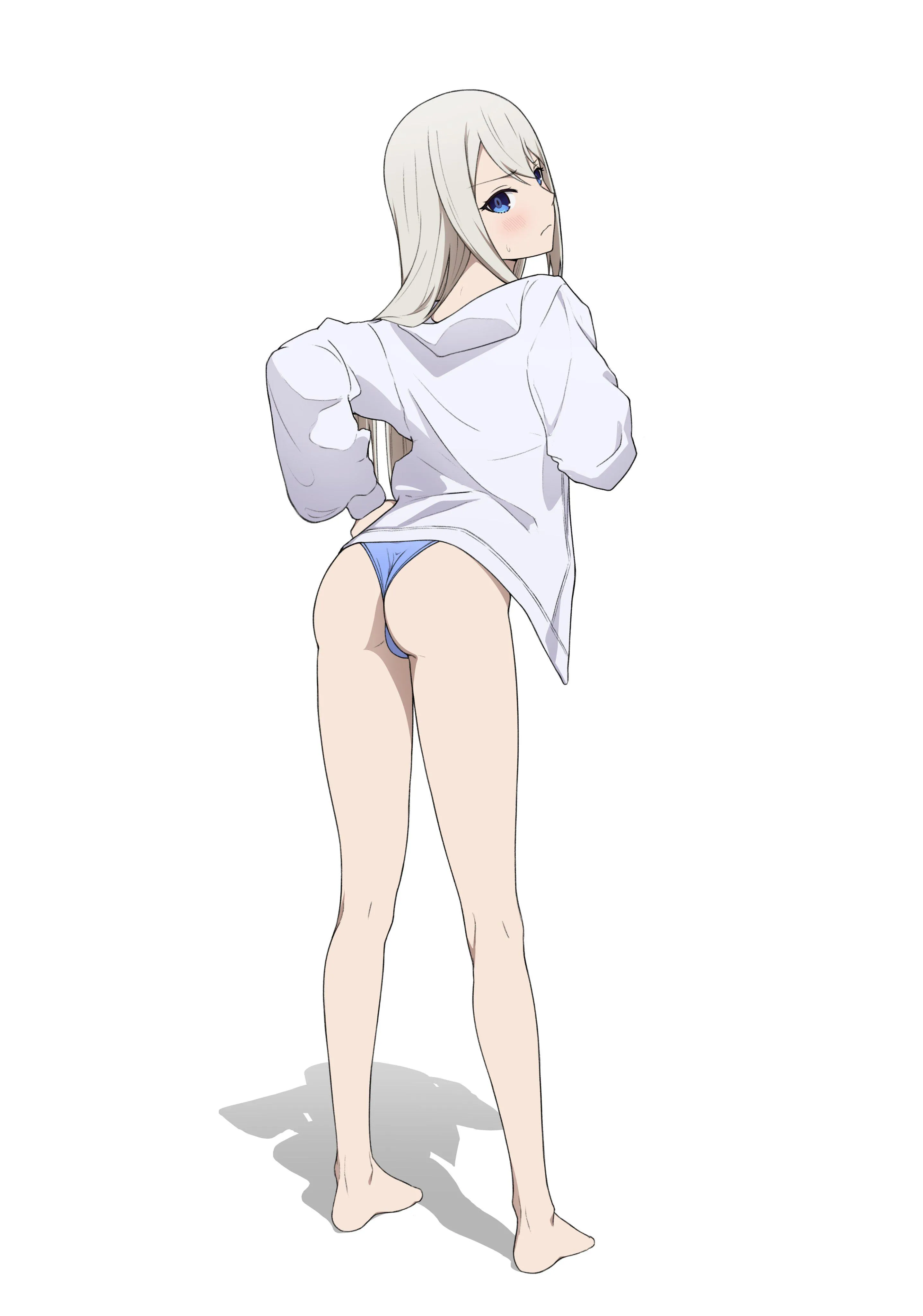Kei Shirogane Showing Off Her Ass