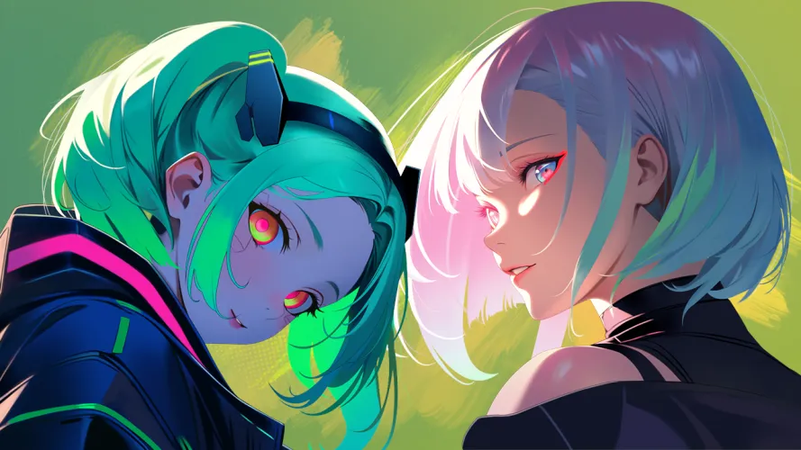 Lucy, Rebecca - Drawing, Indieanime