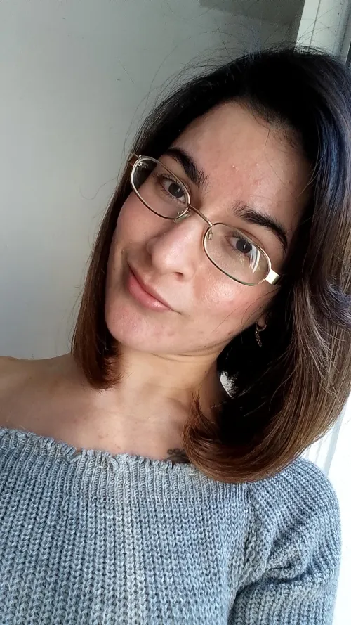 No makeup!. No makeup!.