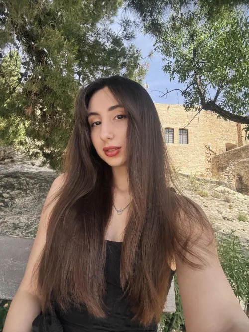 No tower, no prince — just me, letting my hair down for the right admirer