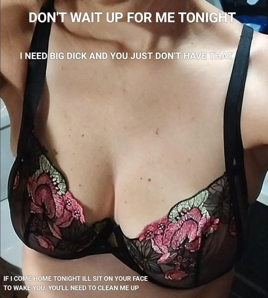 OC. Looking for others to do caps of my wife