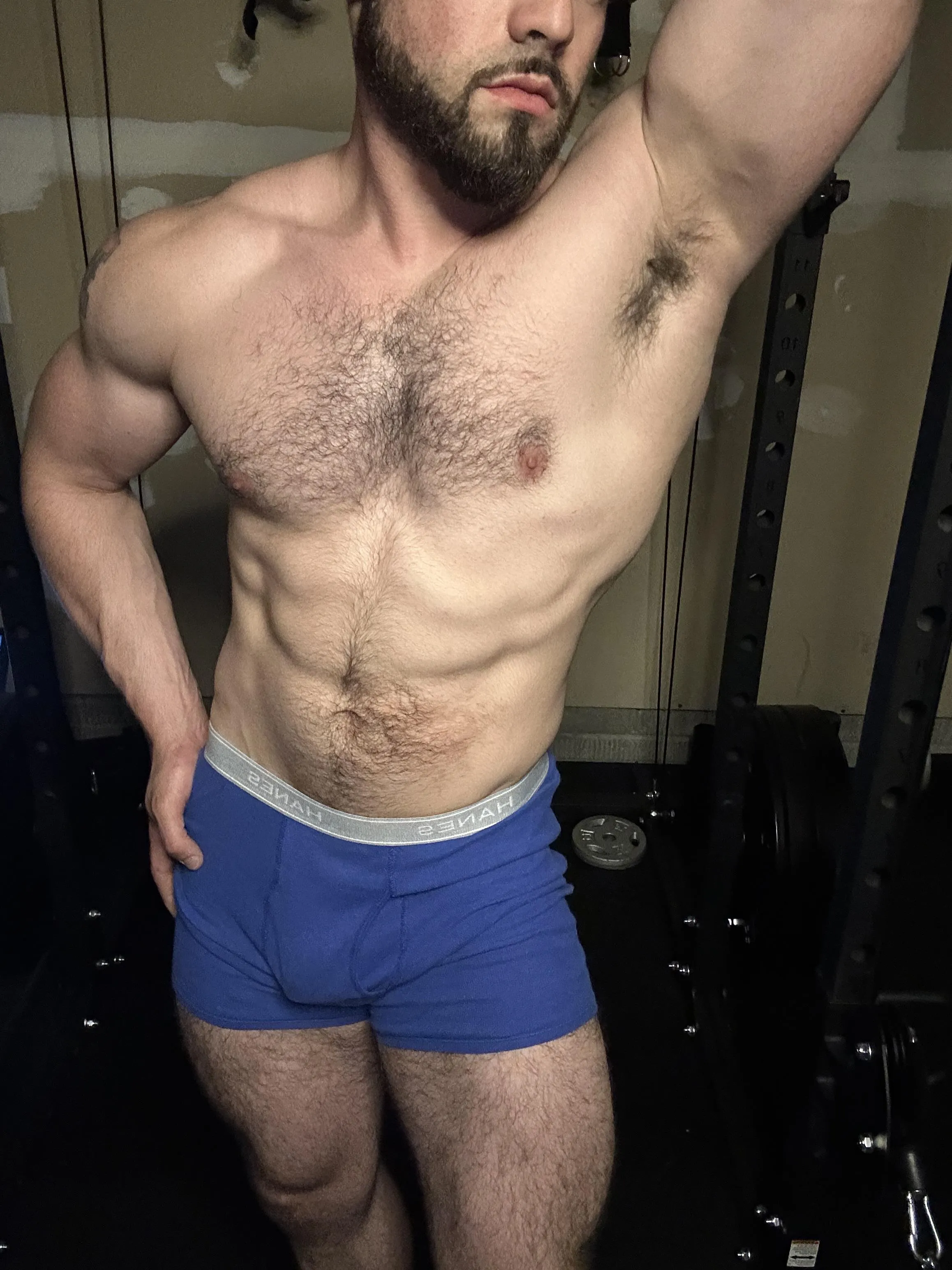 Posing in just underwear for you