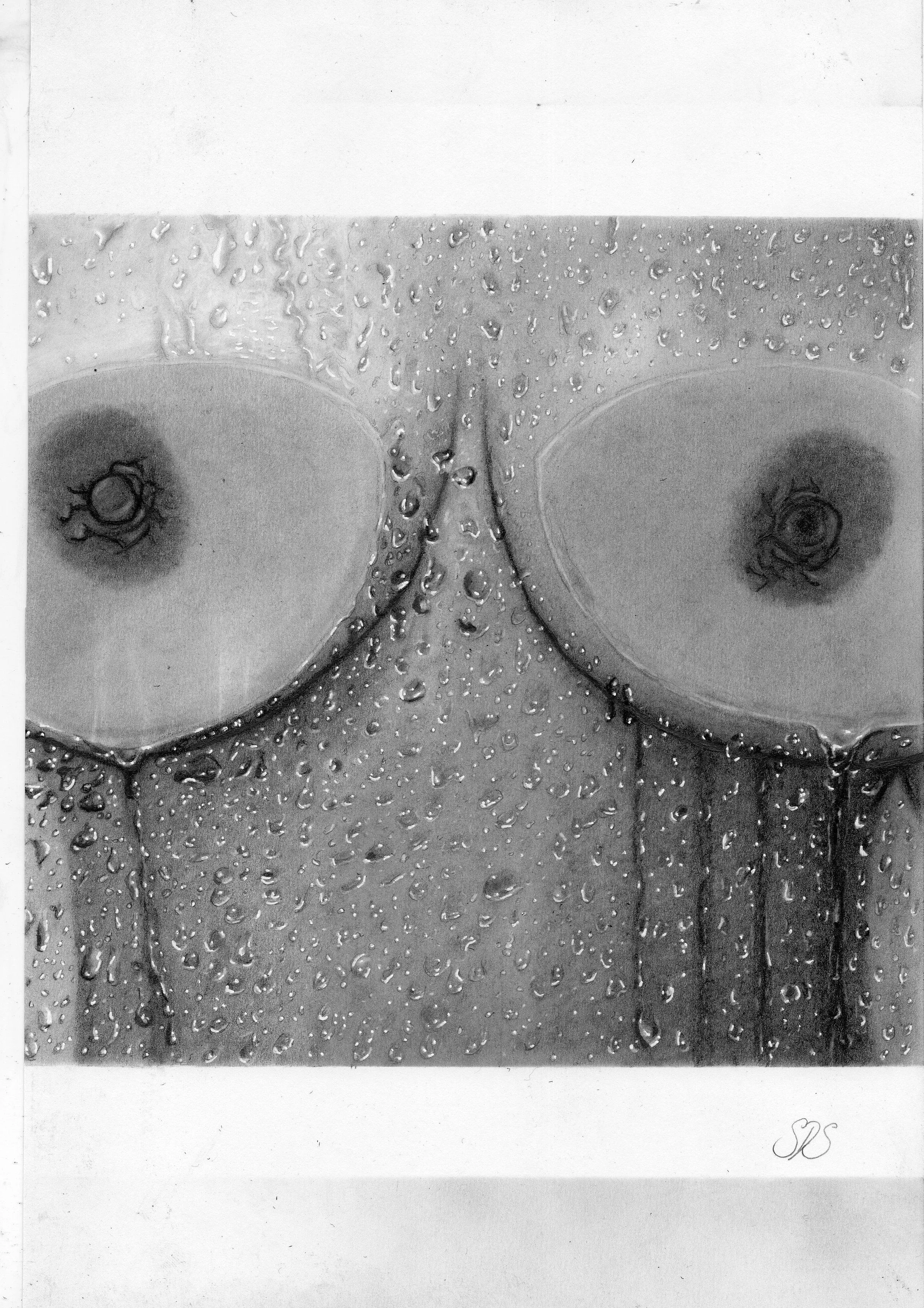 Pressing issue - Graphite drawing