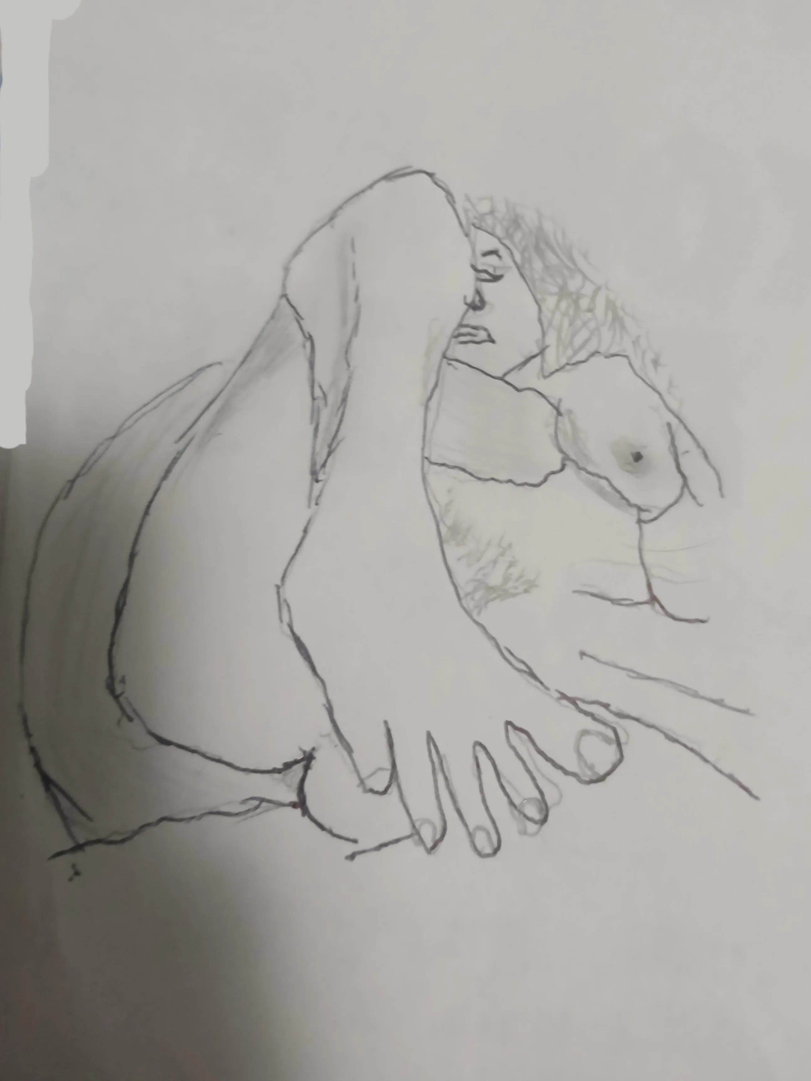 Quick sketch of u/Amoralartey