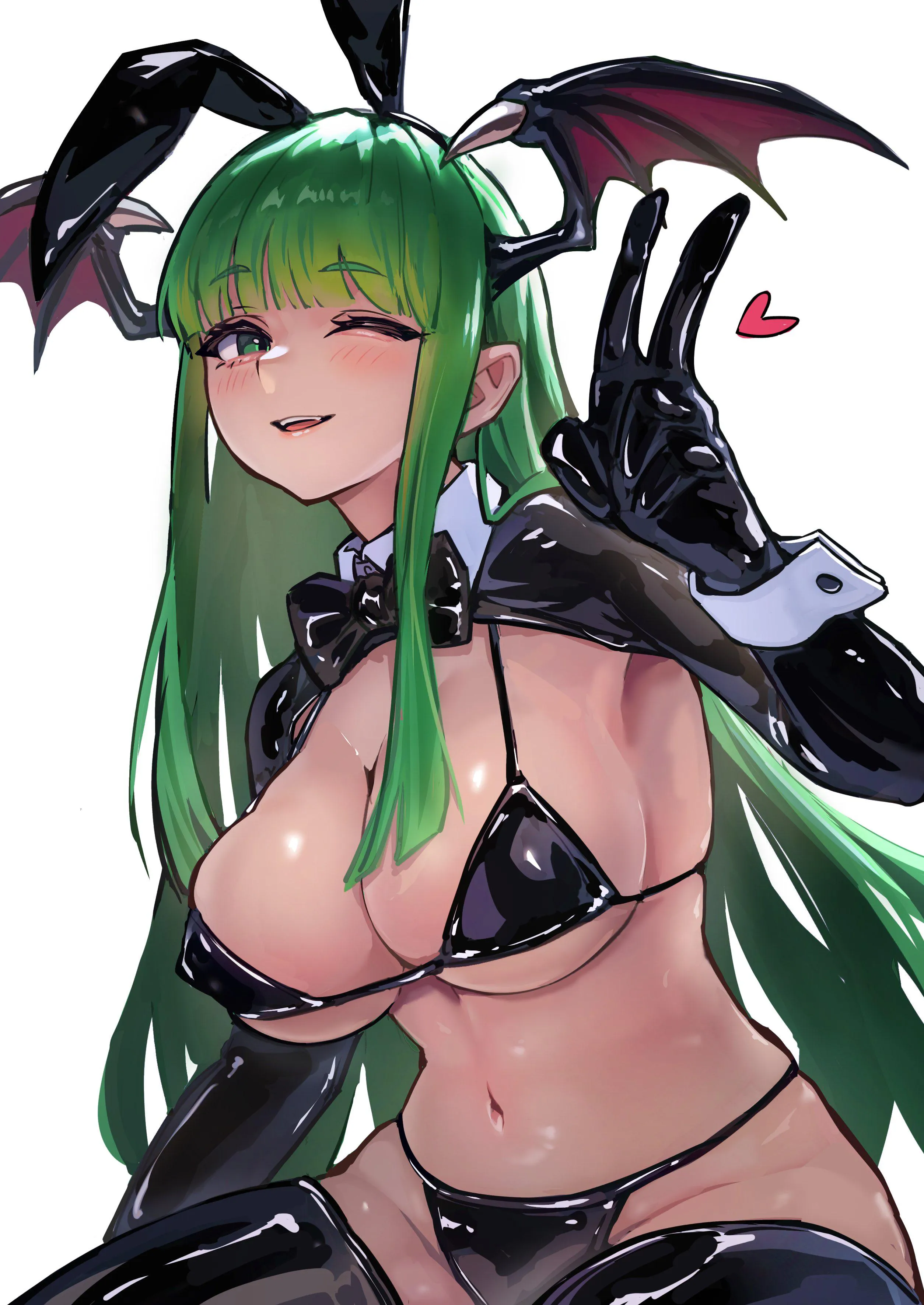 Reverse Bunny Morrigan Aensland [Darkstalkers]