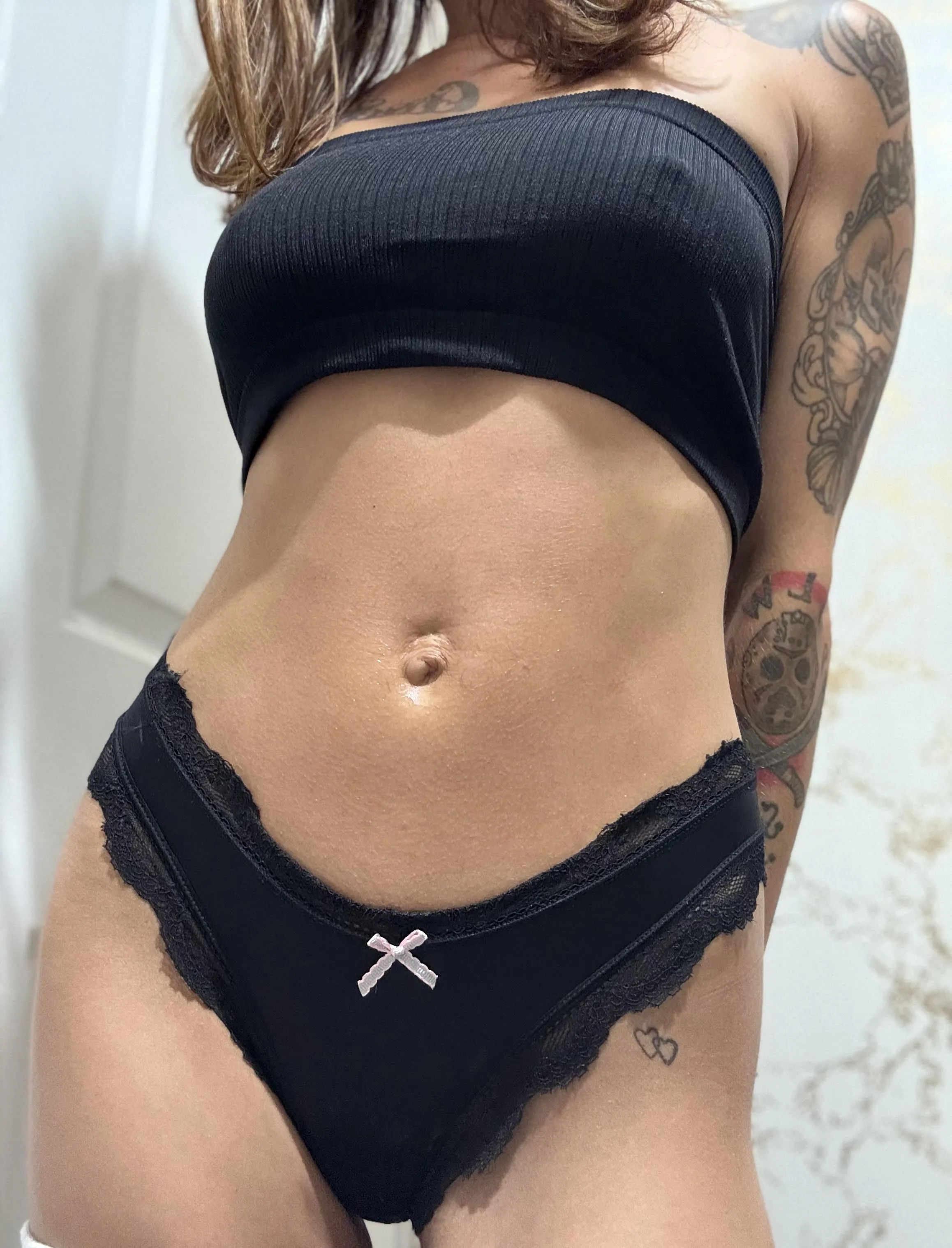 Satin are my favorite kind of panties. They are so soft