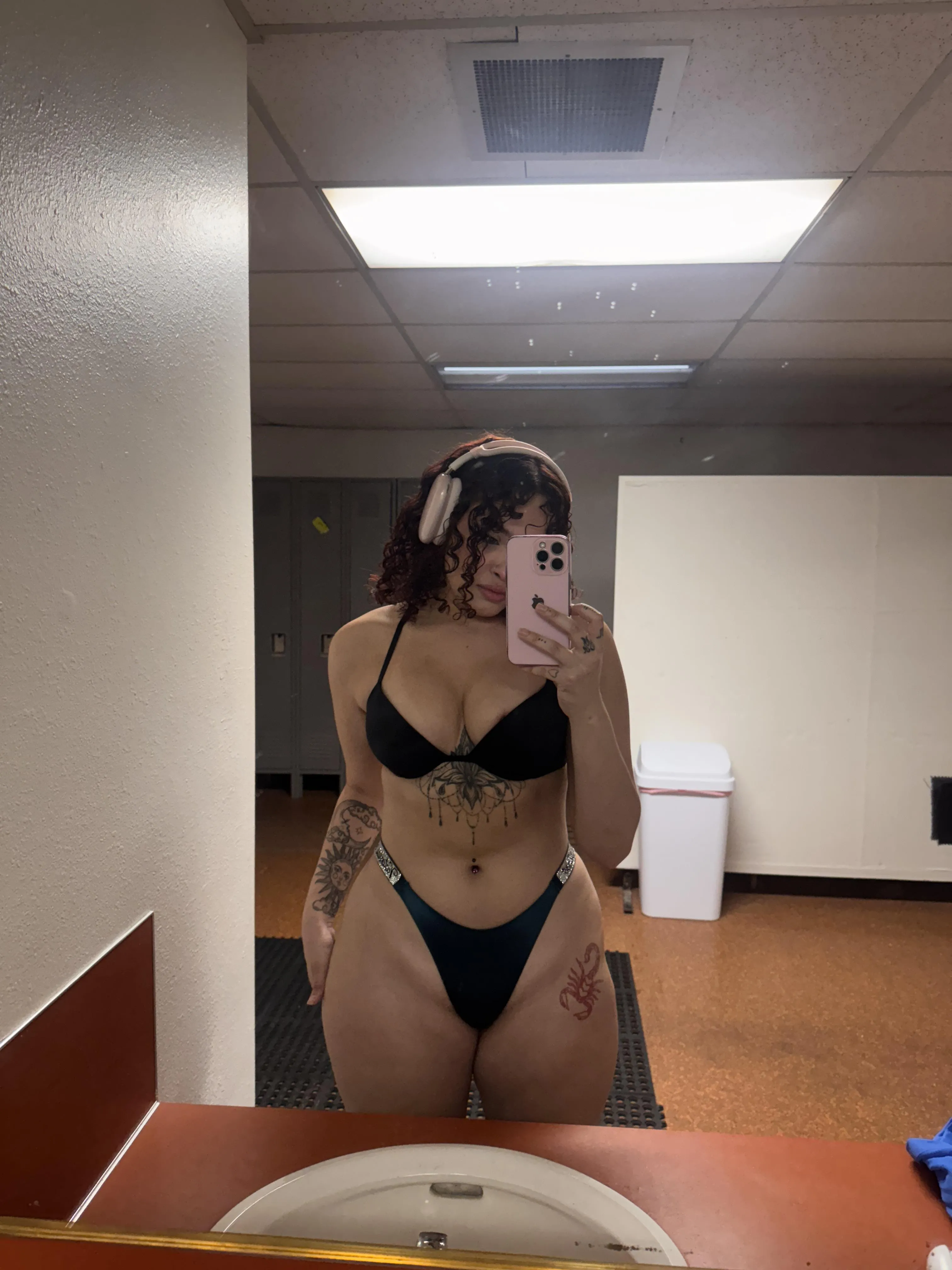 The guys at my gym don't know about these tattoos...