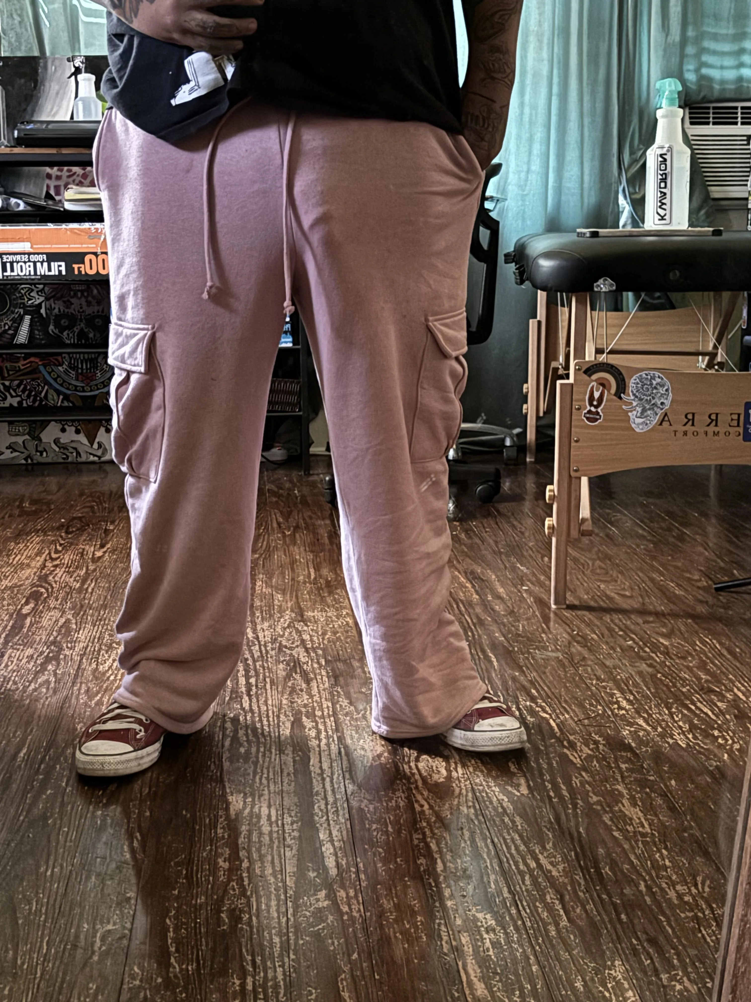 The only reason I don’t wear sweats