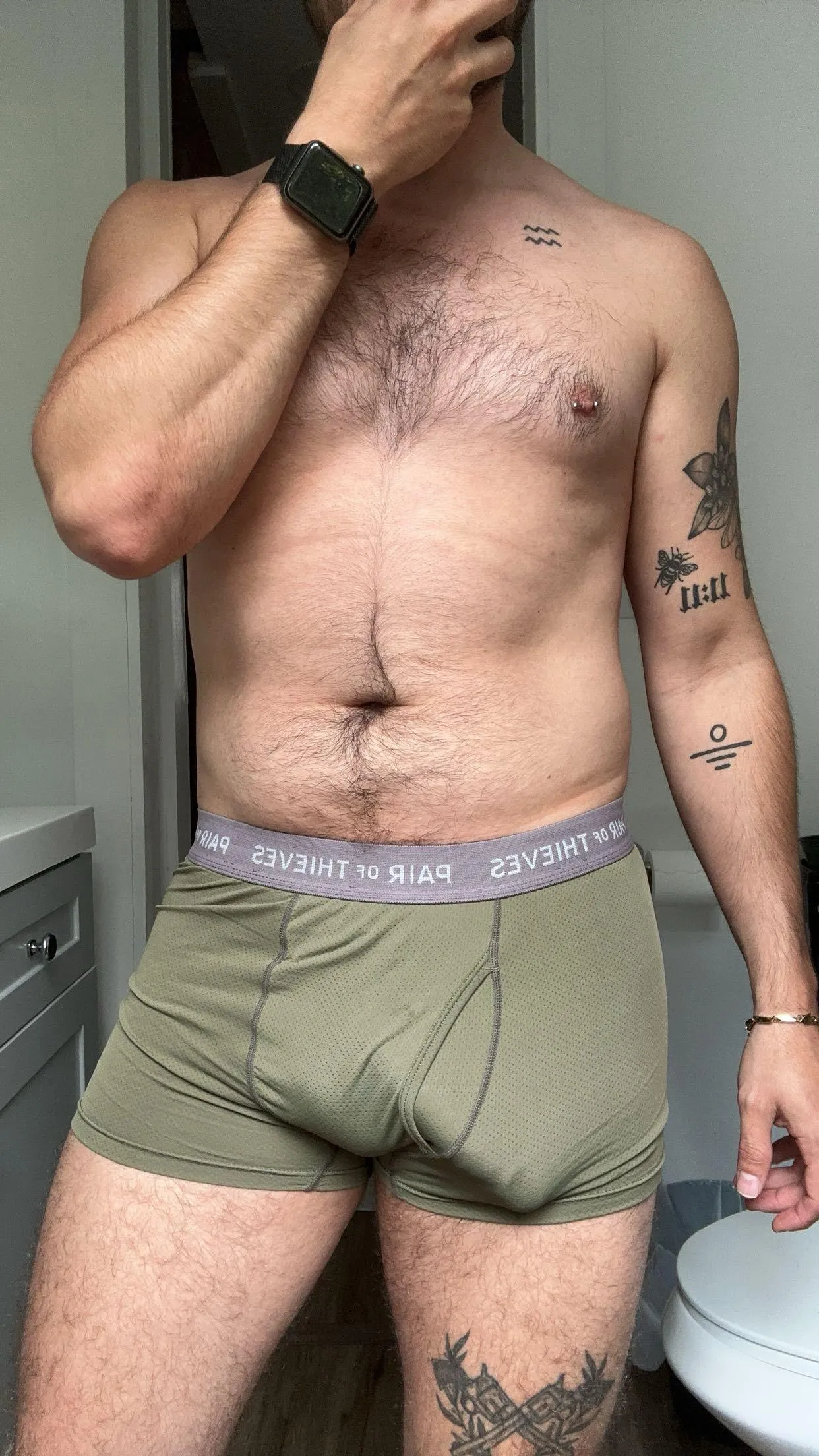 Took me a whole 2 minutes to strip after work.