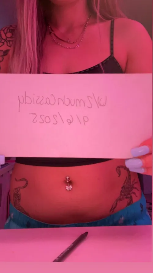 Verification - hope I did it right 💙