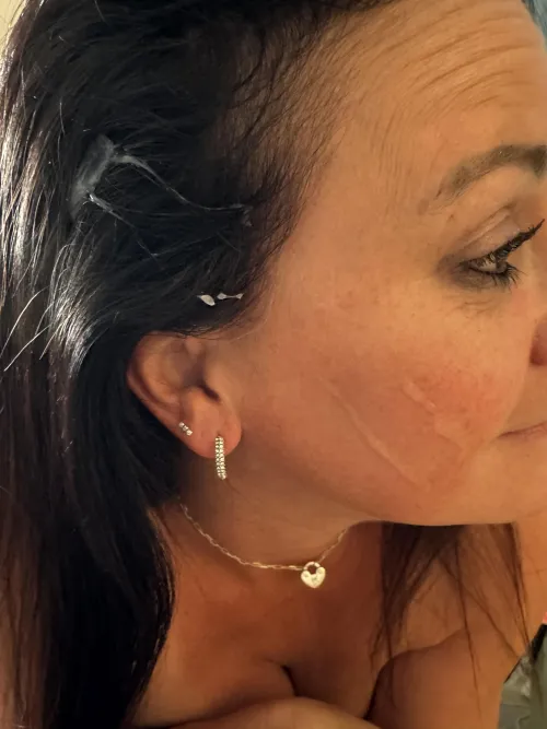 Most of it went in my mouth