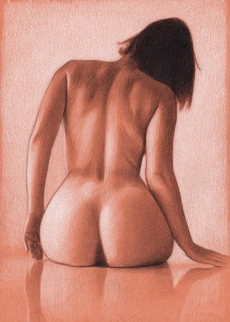 Reflection - a pencil drawing by me