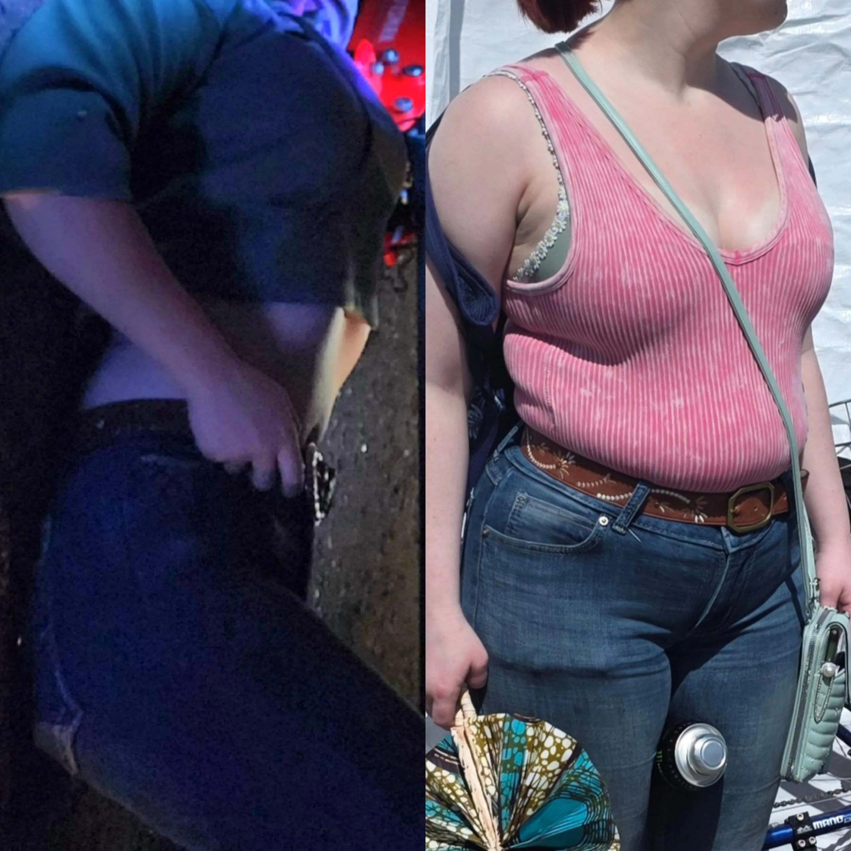 A little over a year ago to last week 🤭