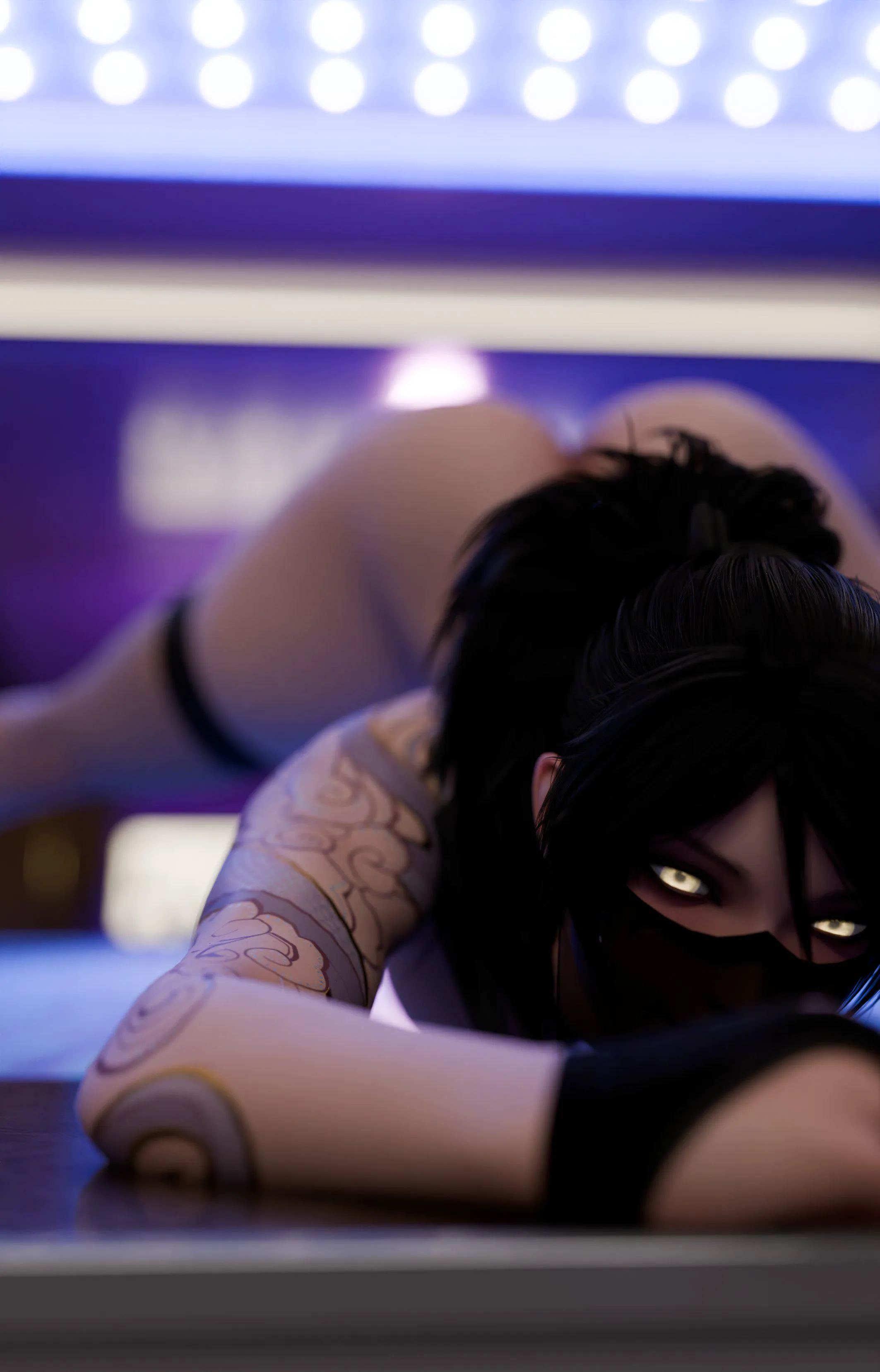 Akali jack-o pose. (Ahri_xo)