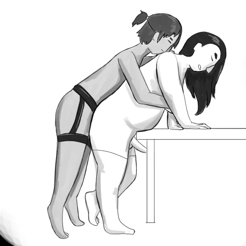 been a long time since I've drawn seriously but sometimes you have to be the st4t porn you want to see in the world