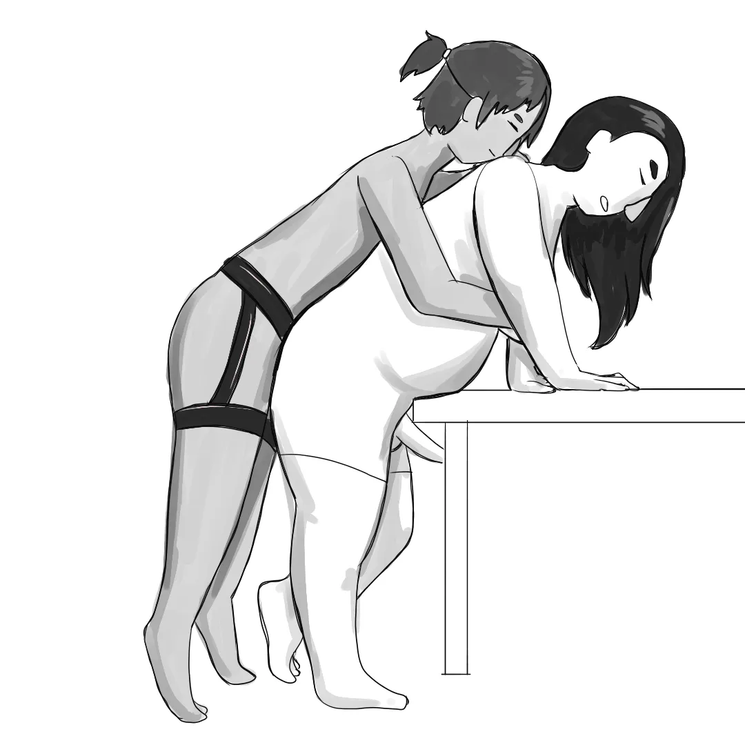 been a long time since I've drawn seriously but sometimes you have to be the st4t porn you want to see in the world