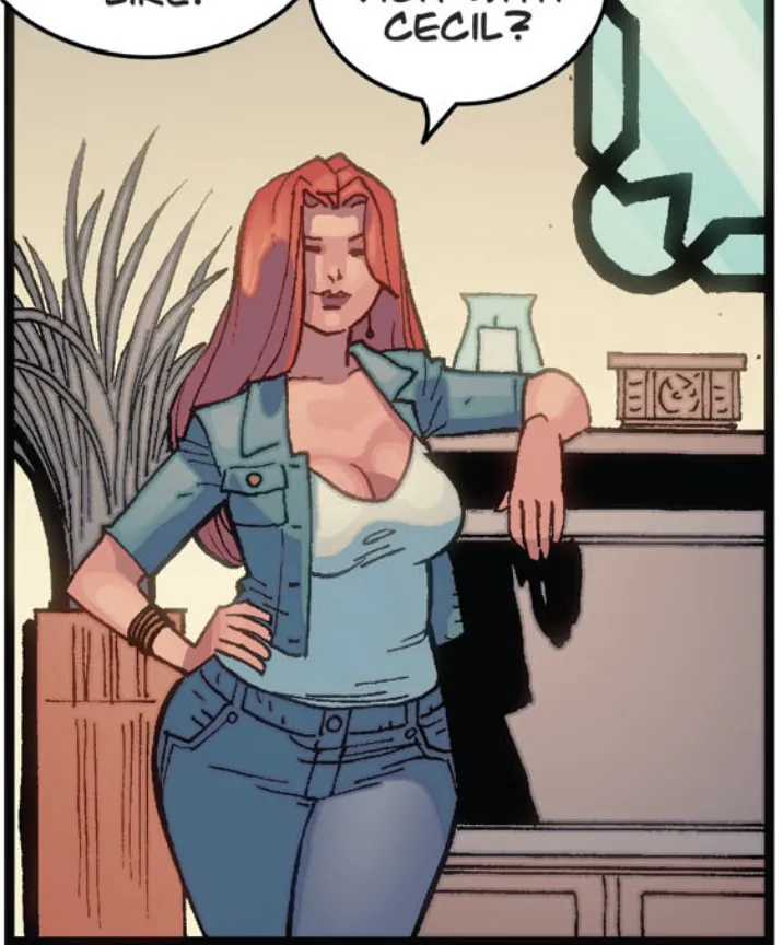 Eve looking like a cake here [Invincible (2003), #83]