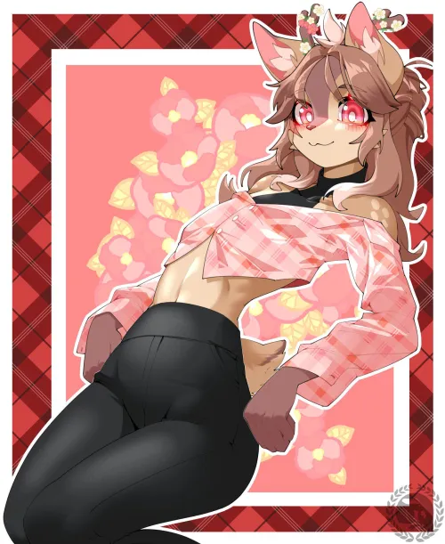 Flower Deer [F] (mackun_Ro)