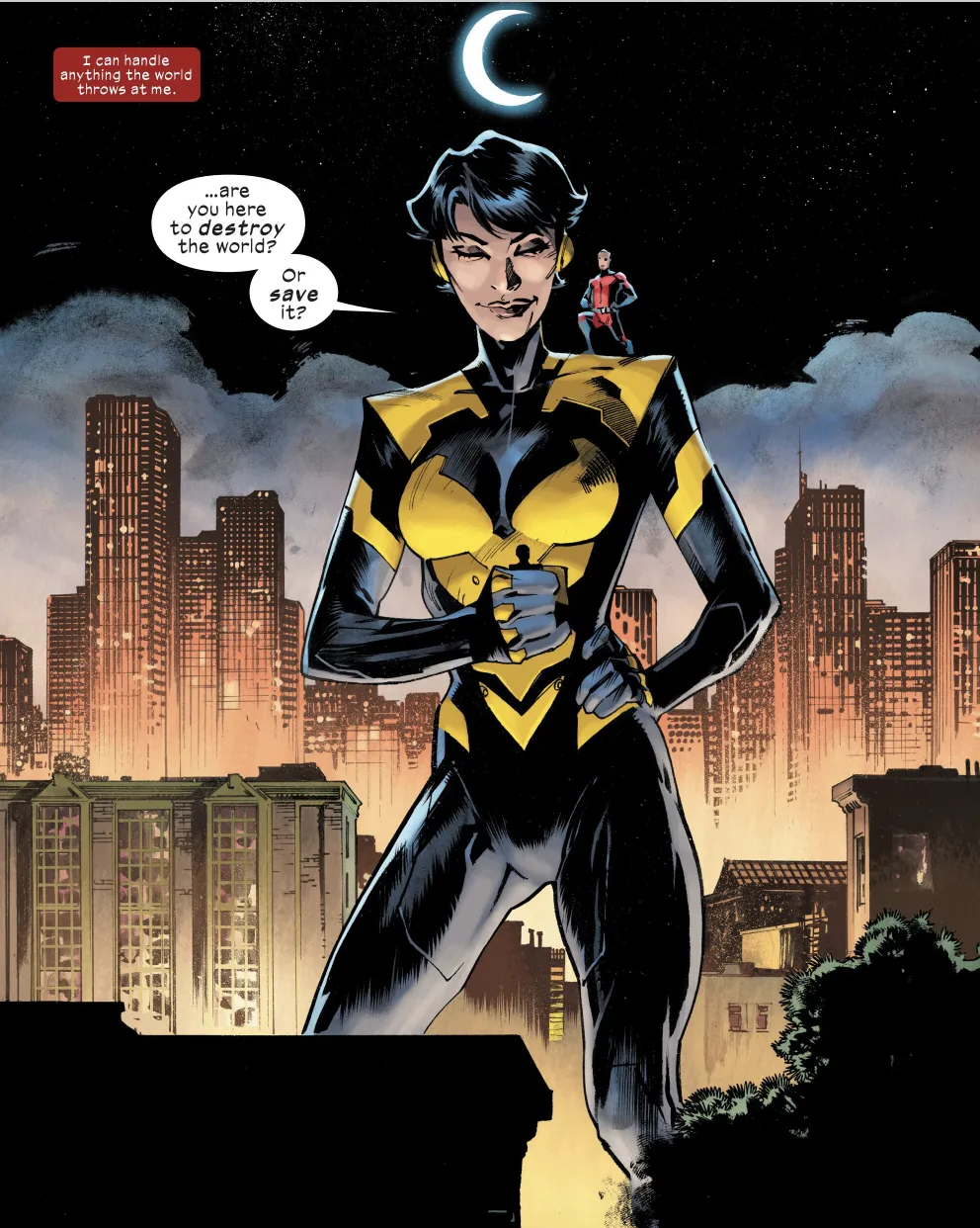 I love Wasp in (almost) any universe [Ultimate Spiderman: Incursion (2025), #1]