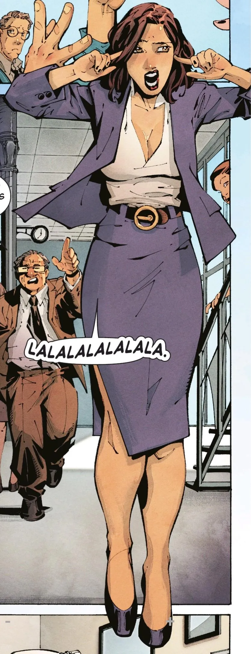 It's not much, but I've never seen Lois Lane with such a big pair. [SUPERMAN (2023) #6]