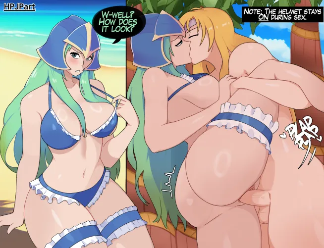 Nephenee and Heather (OC)