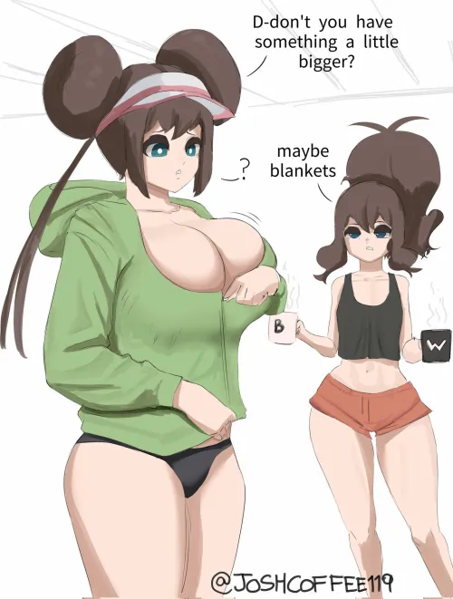 Rosa spends the night at Hilda's house (By me)