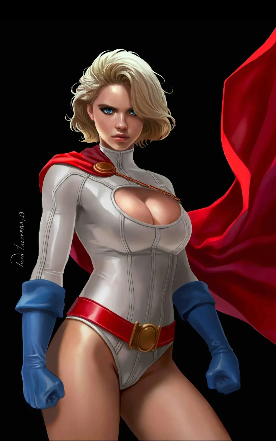 The Queen of PG plot! [Powergirl vol. 3 #1 Talavera variant]