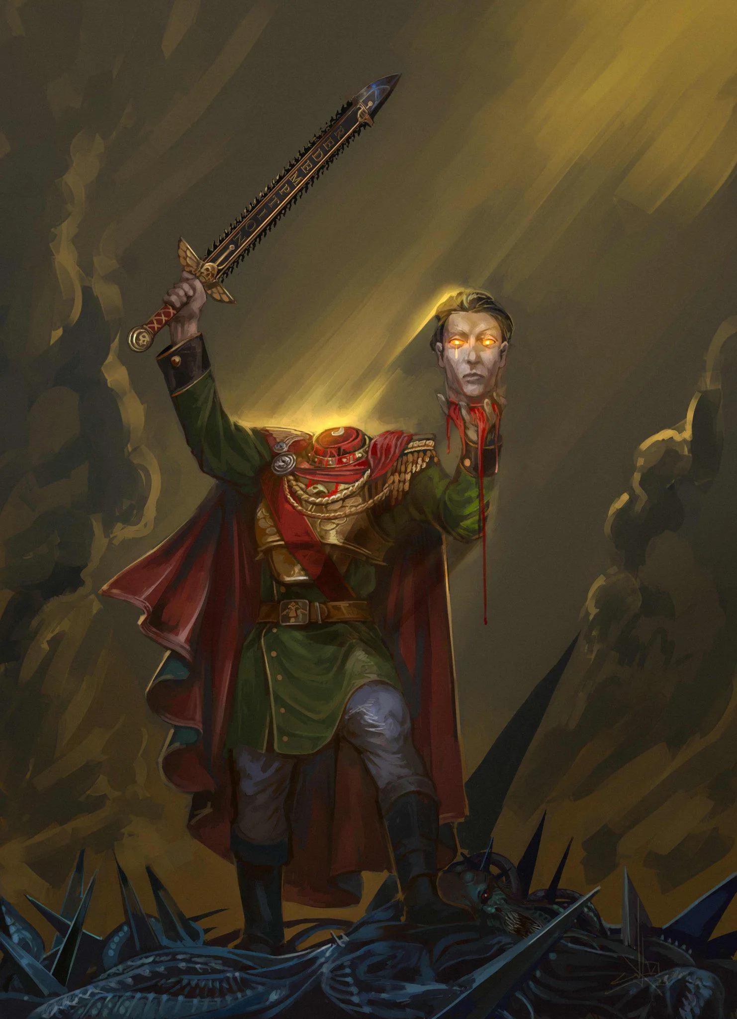 The Triumph of Saint Drusus by Nictanova