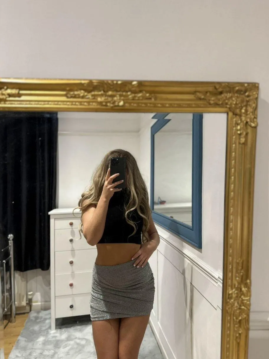 Tight enough to show off every filthy thought I’m having