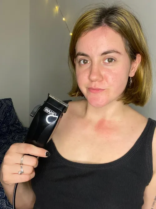 What about me shaving another girl?