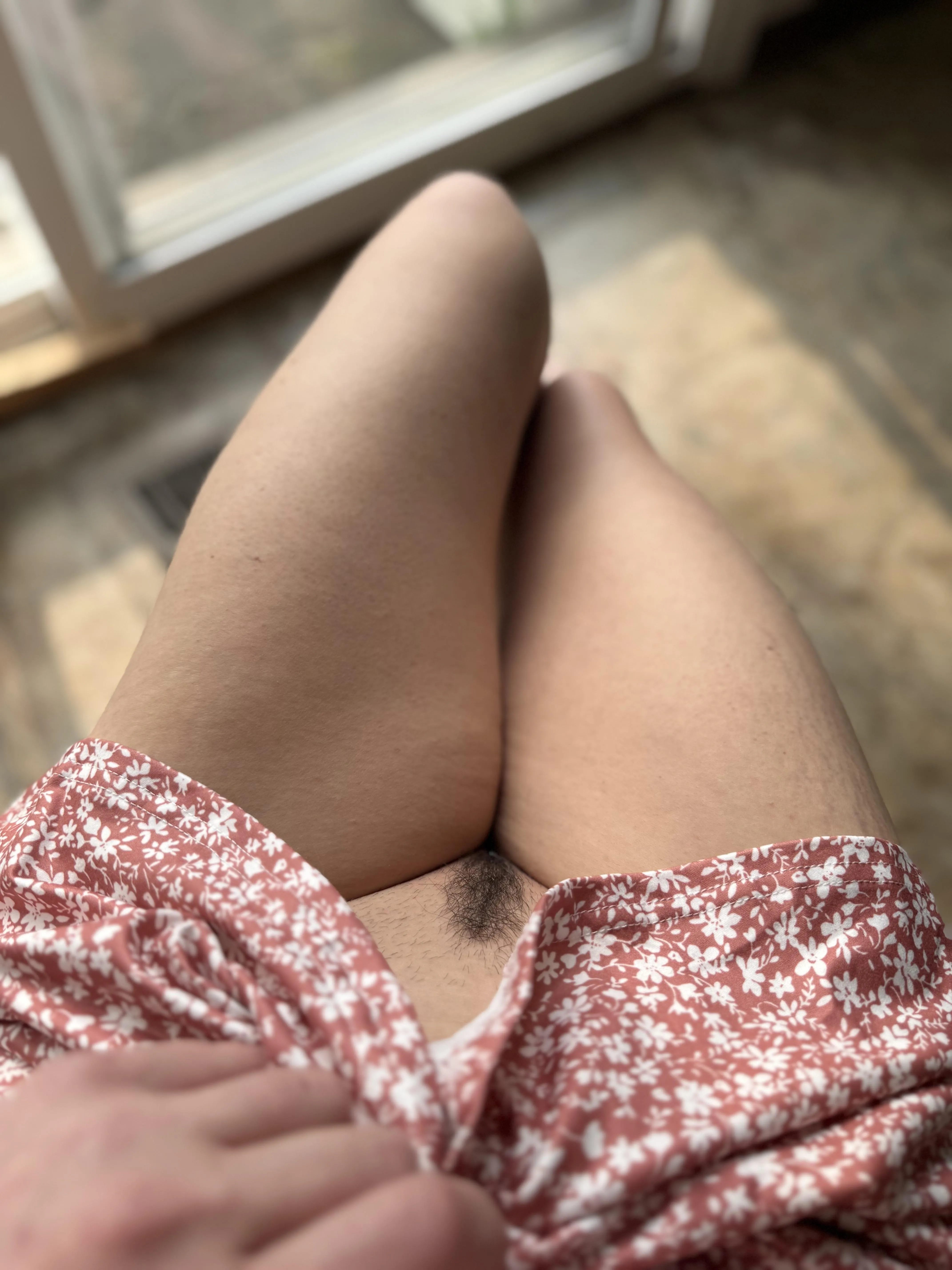 A little peek under my skirt