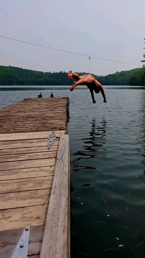 Diving in the weekend like