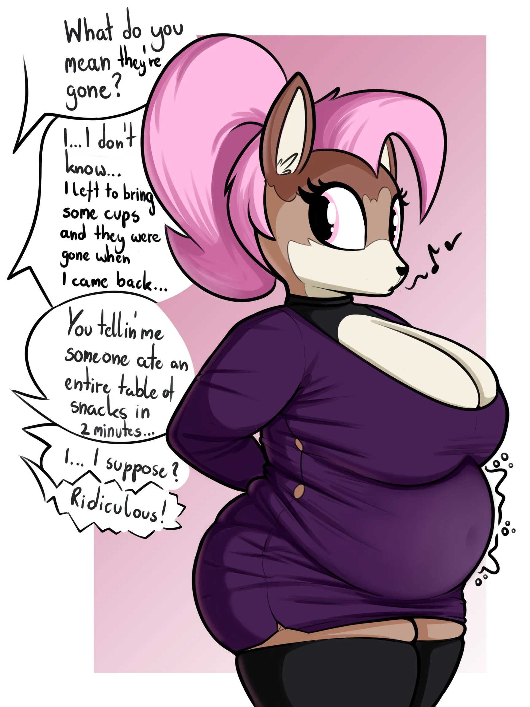 [F] A mystery of missing snacks (by me)