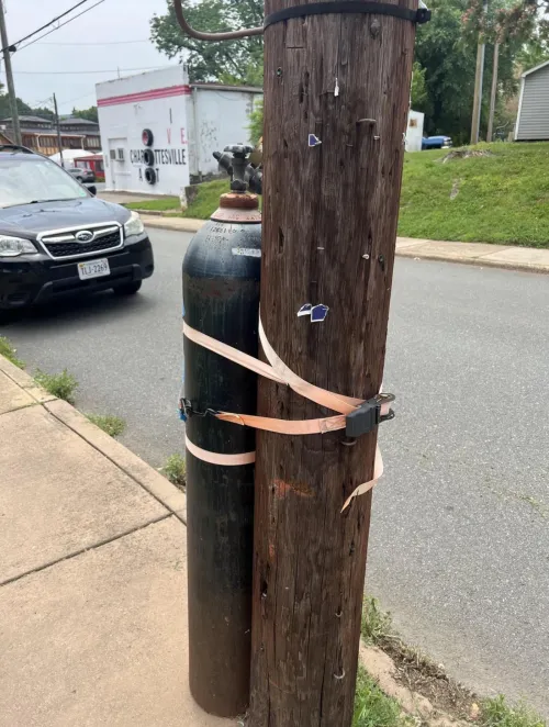 Found a forbidden tank in my town