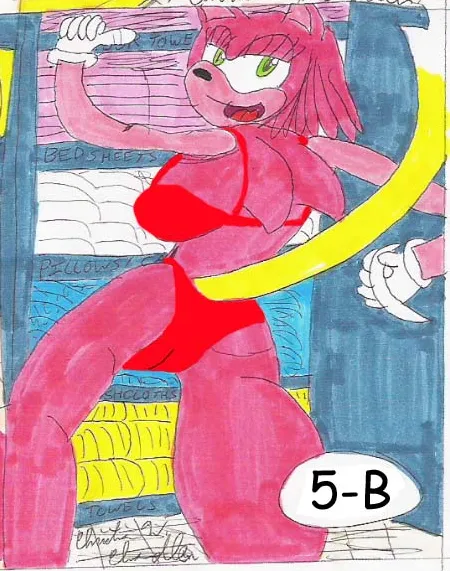 I can't tell what hurts my eyes more. The imagery or the proportions.