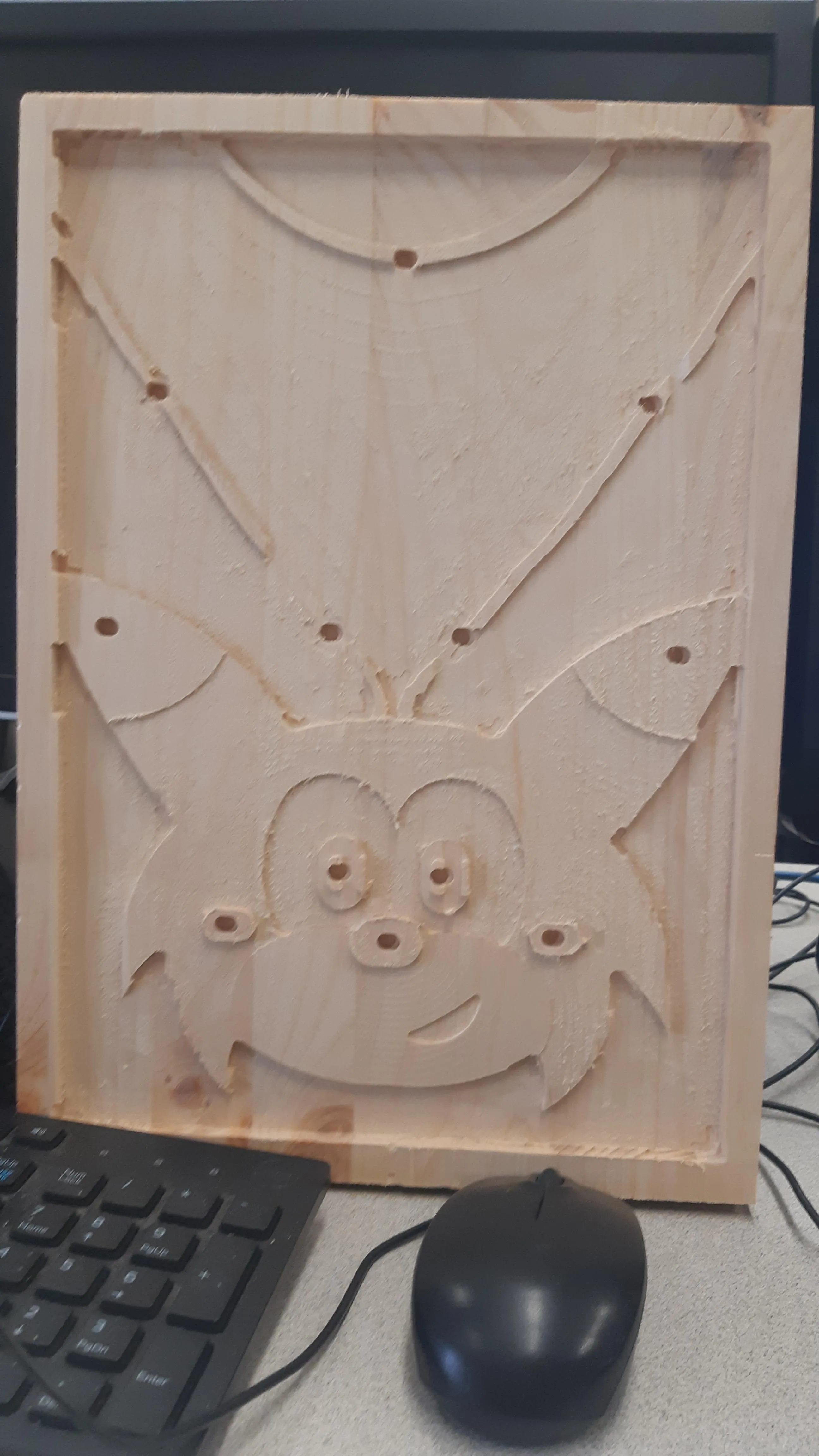 Machined this for a school project. How cursed am I?