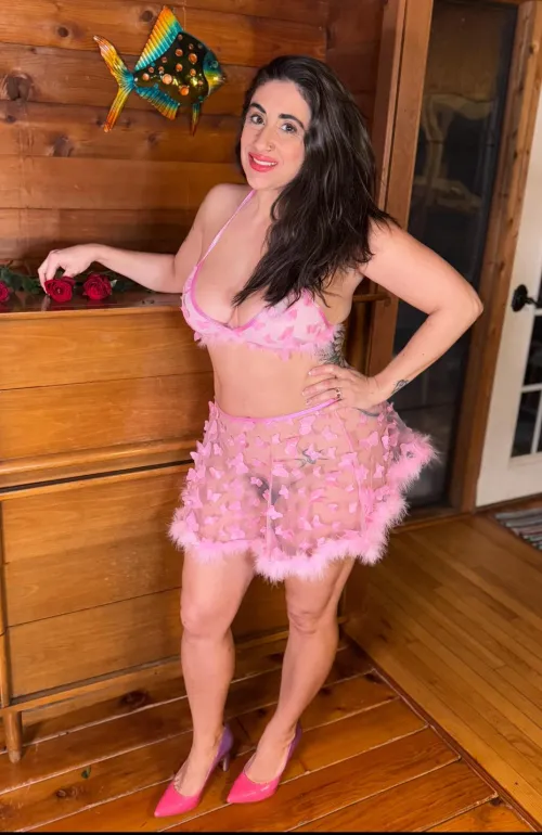 My Sexy See Through Feathery Rave Bae outfit. It was a hit in the club.