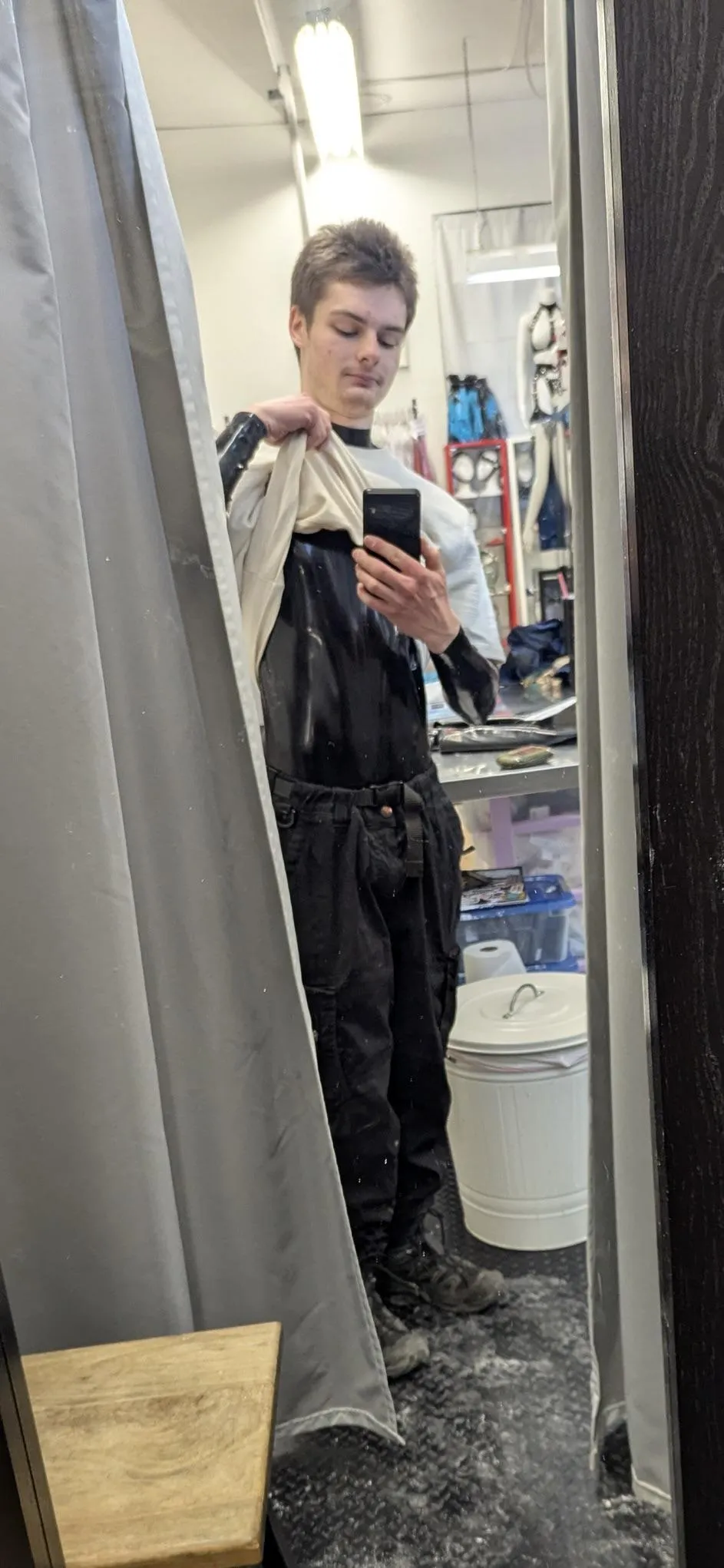 Not quite the stealth setup but most people don’t even notice