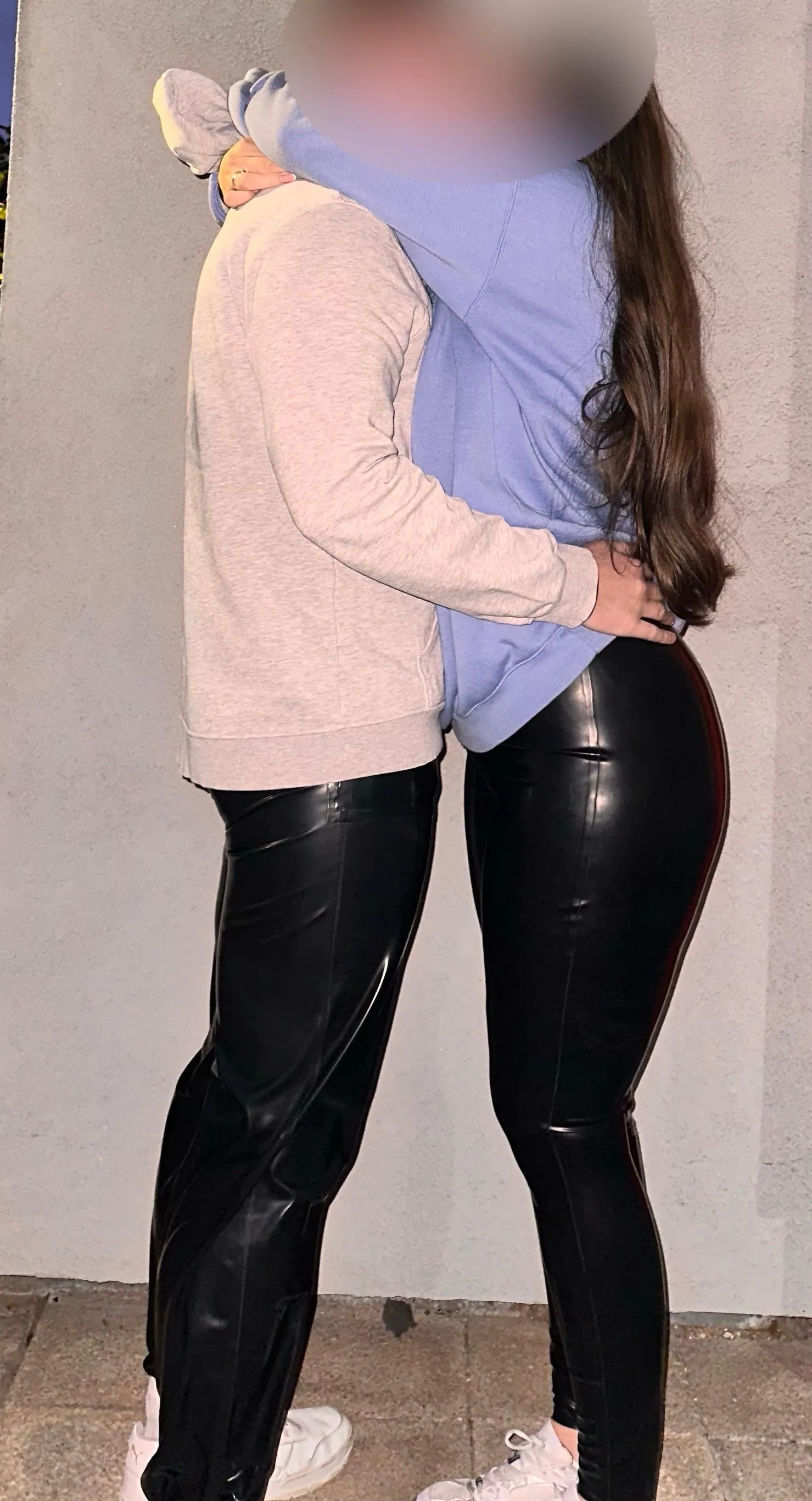 Wearing latex together