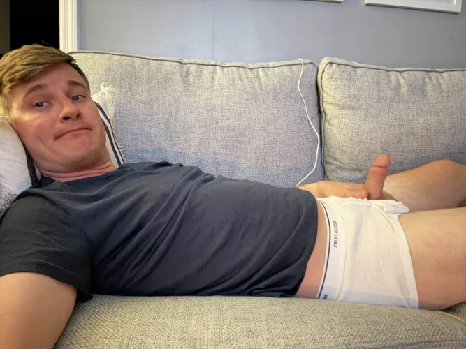 What pairs well with tighty whities? Obviously a small dick.