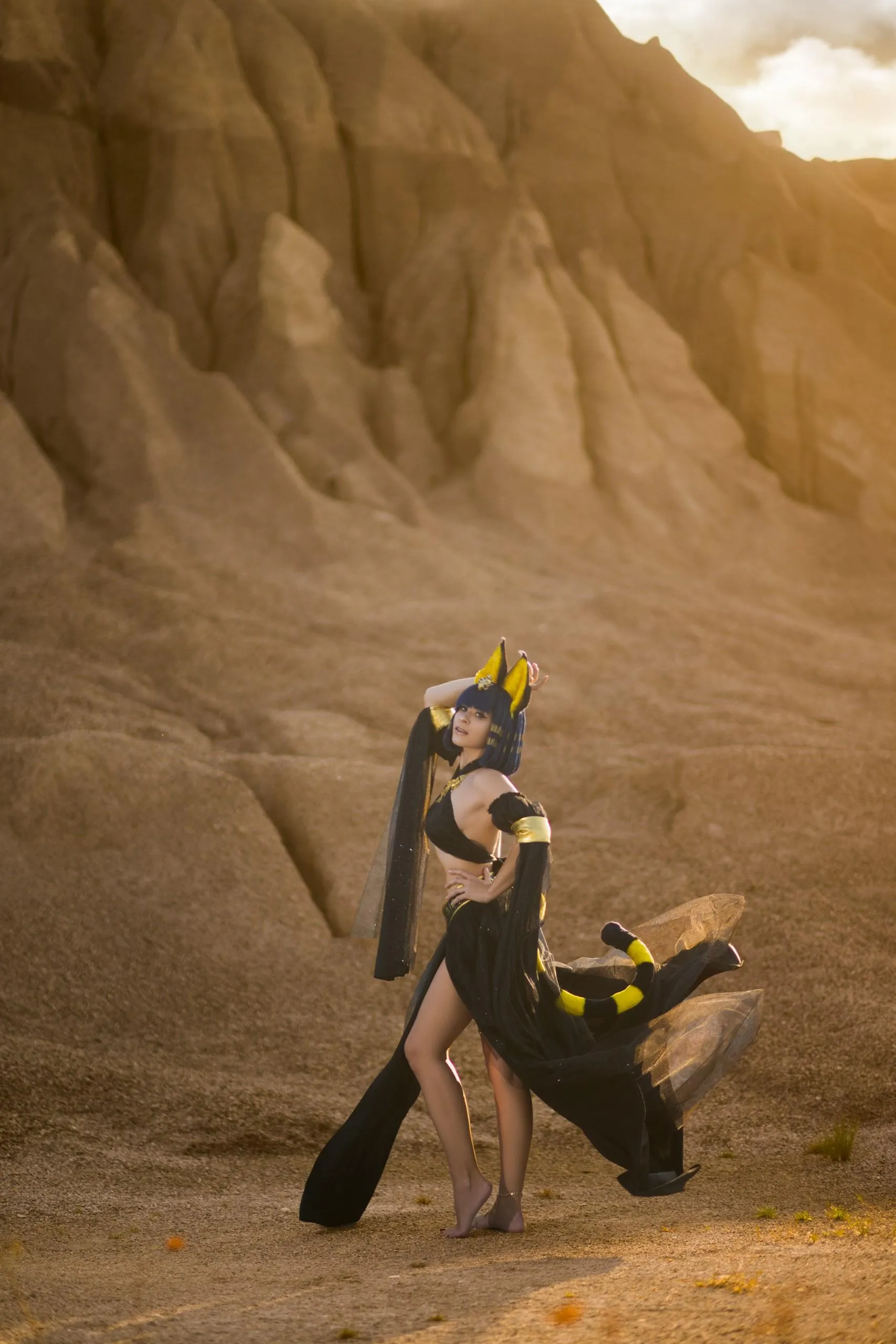 Ankha from Animal Crossing by Yuna Kairi