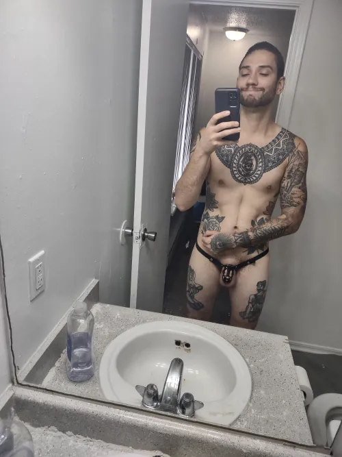 Another great day to be a locked boy