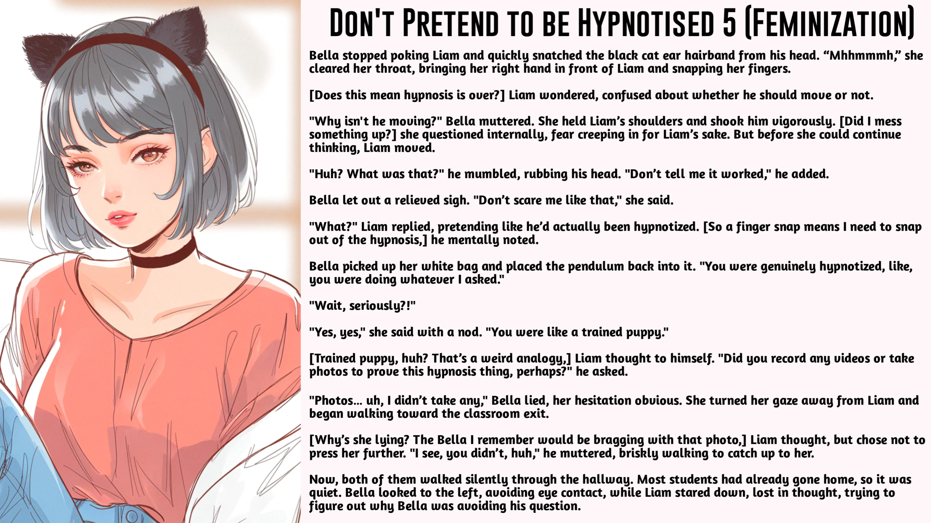 Don't Pretend To Be Hypnotised 5 Feminization Caption