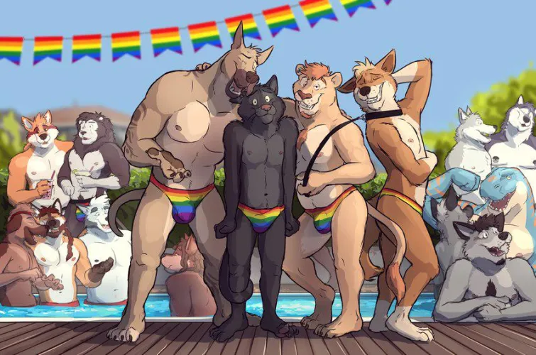 Happy pride month (paintfox)