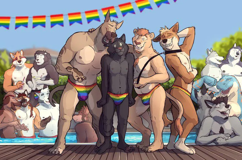 Happy pride month (paintfox)