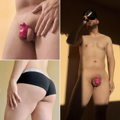 I just want someone to tell me: 'keep that little thing locked, wear some pretty panties under your boy clothes, and be a good boy for me.'